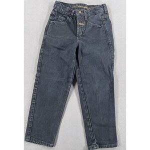Marithe Francois Girbaud Youth Size 8 Black Denim Vintage 90's Fashion